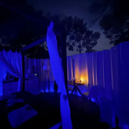 Lüks kamp alanı La Bulle Des Pins